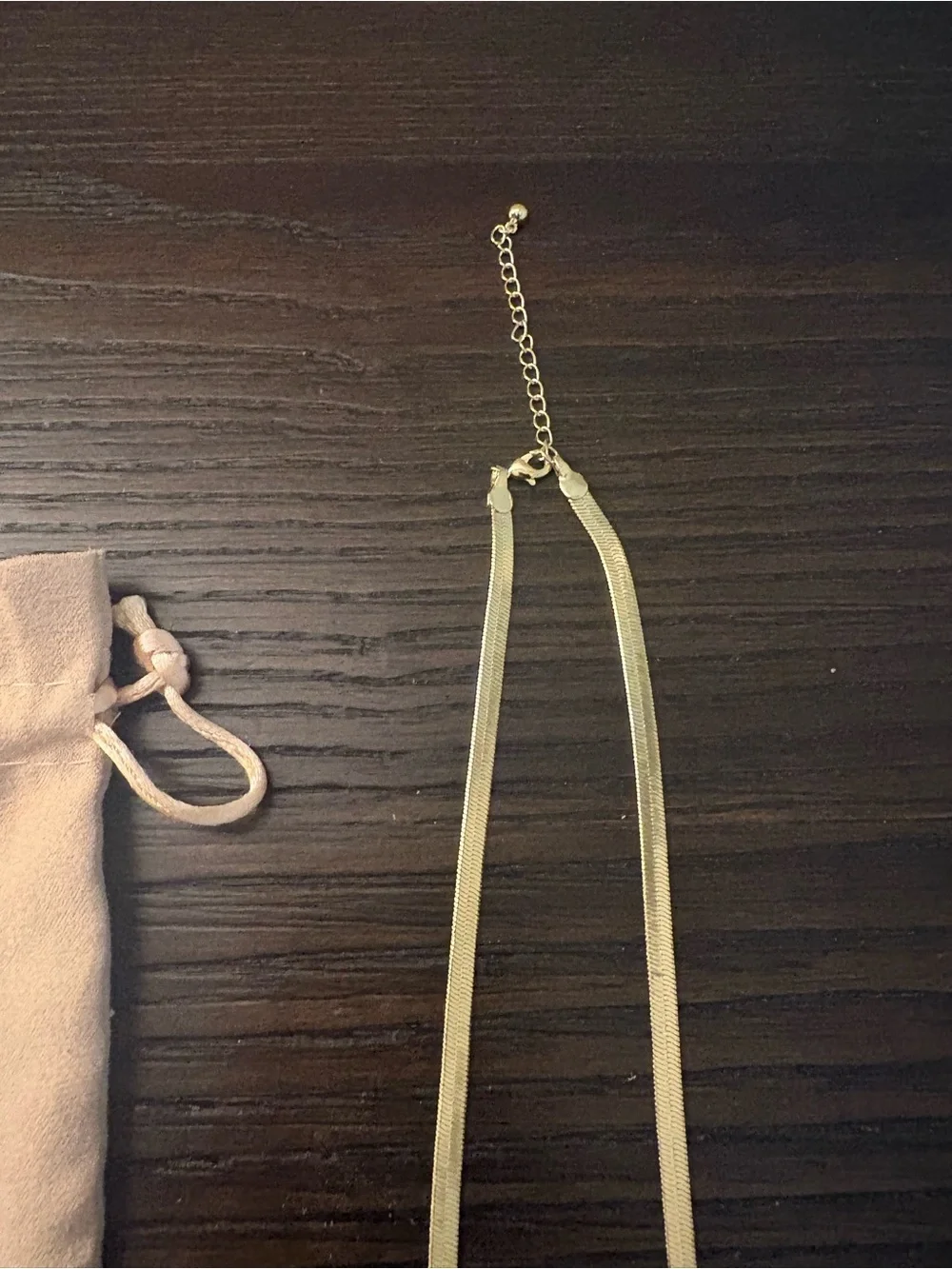 NEW Uncommon James Gold Unisex Horizon Necklace